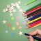 200 Pcs Small Wooden Stars – 1 Inch Unfinished Wood Cutouts for Crafts, Ornaments, Wooden Flags & DIY Art Projects